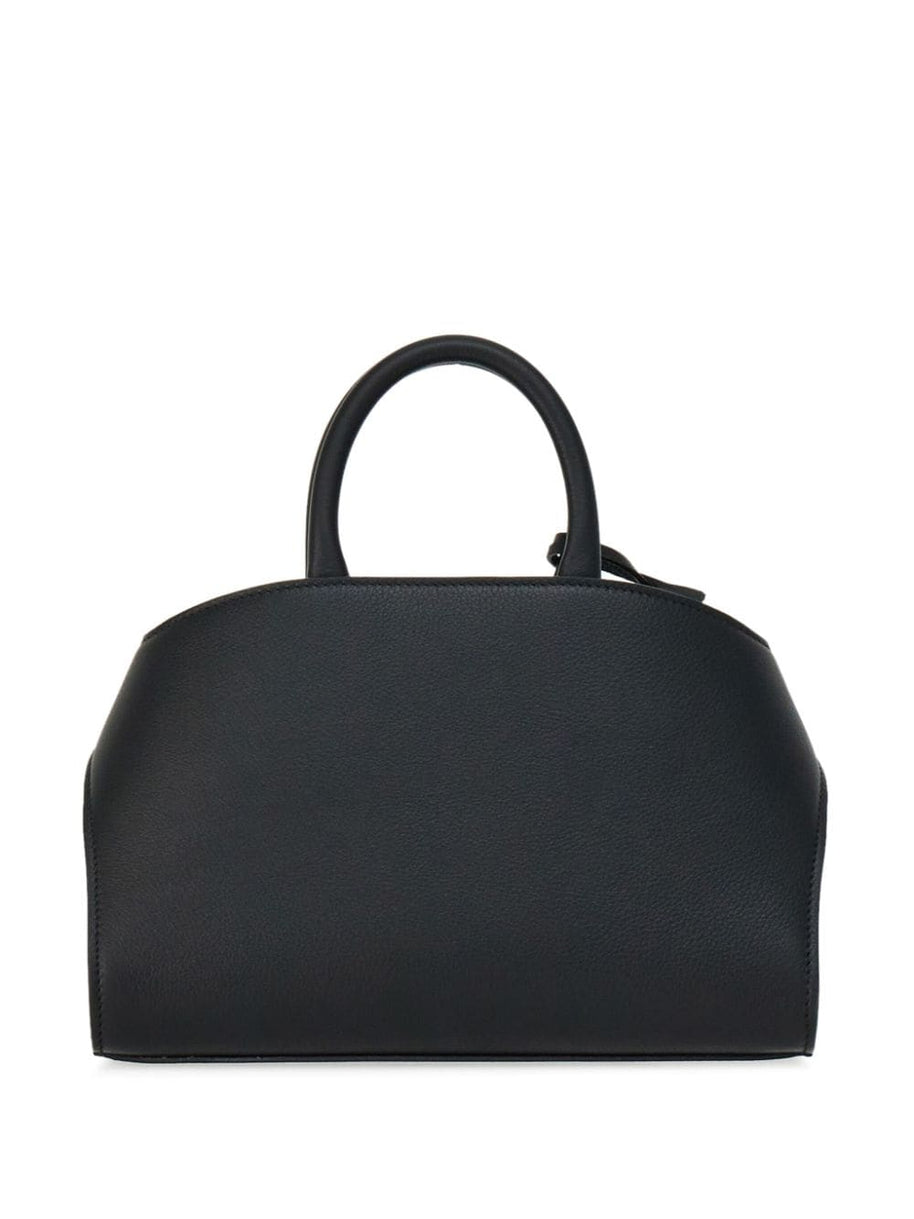 Ferragamo Hug Mini Leather Handbag Black