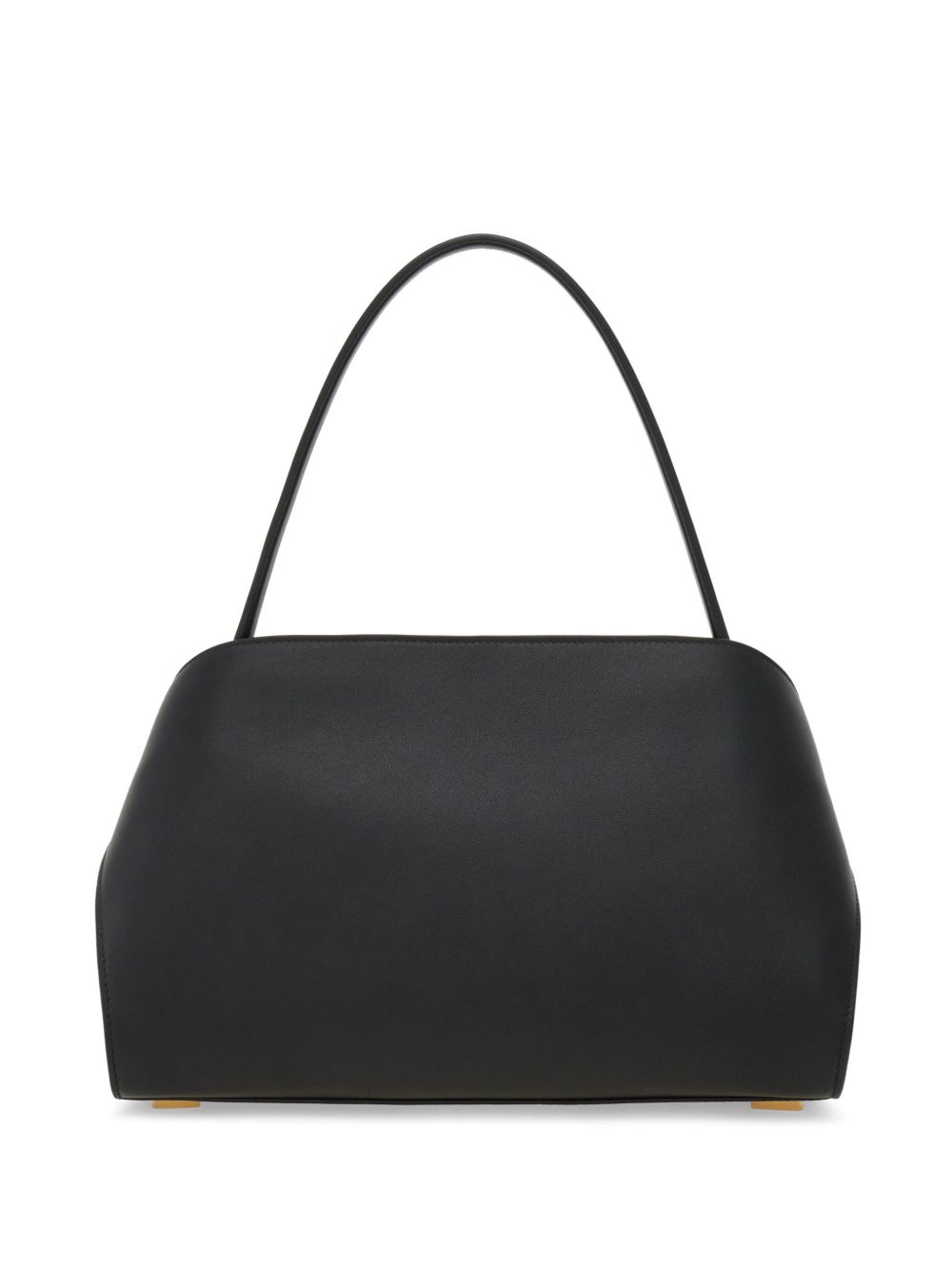 Ferragamo Hug Small Leather Tote Black