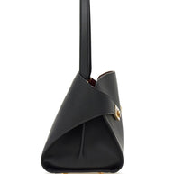 Ferragamo Hug Small Leather Tote Black