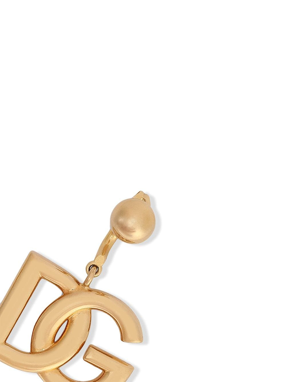 Dolce & Gabbana DG Logo Earrings Golden