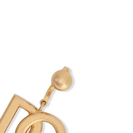 Dolce & Gabbana DG Logo Earrings Golden