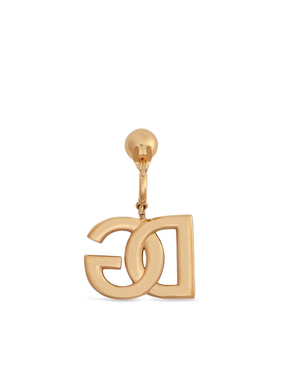Dolce & Gabbana DG Logo Earrings Golden