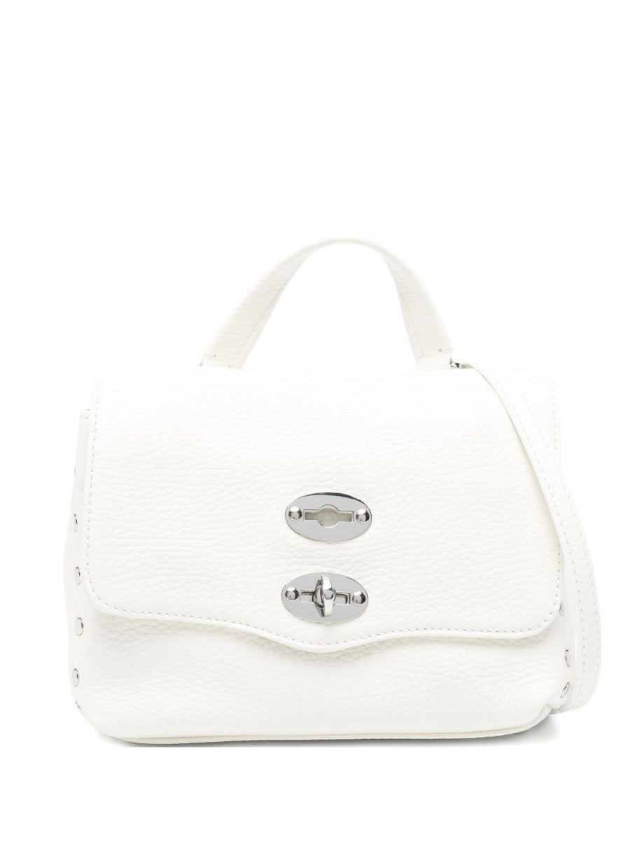 Zanellato Postina Daily Baby Leather Handbag White