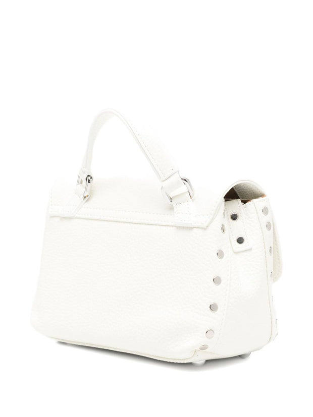 Zanellato Postina Daily Baby Leather Handbag White