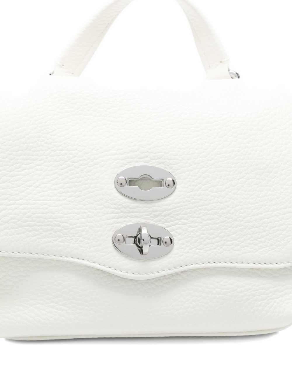 Zanellato Postina Daily Baby Leather Handbag White