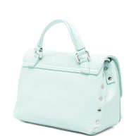 Zanellato Postina Daily Baby Leather Handbag Blue