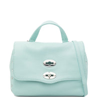 Zanellato Postina Daily Baby Leather Handbag Blue