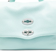 Zanellato Postina Daily Baby Leather Handbag Blue