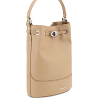 Zanellato Monda' Daily Small Leather Bucket Bag