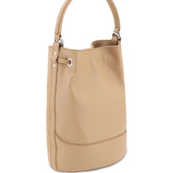 Zanellato Monda' Daily Small Leather Bucket Bag