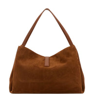 Ferragamo Medium Leather Shoulder Bag Beige