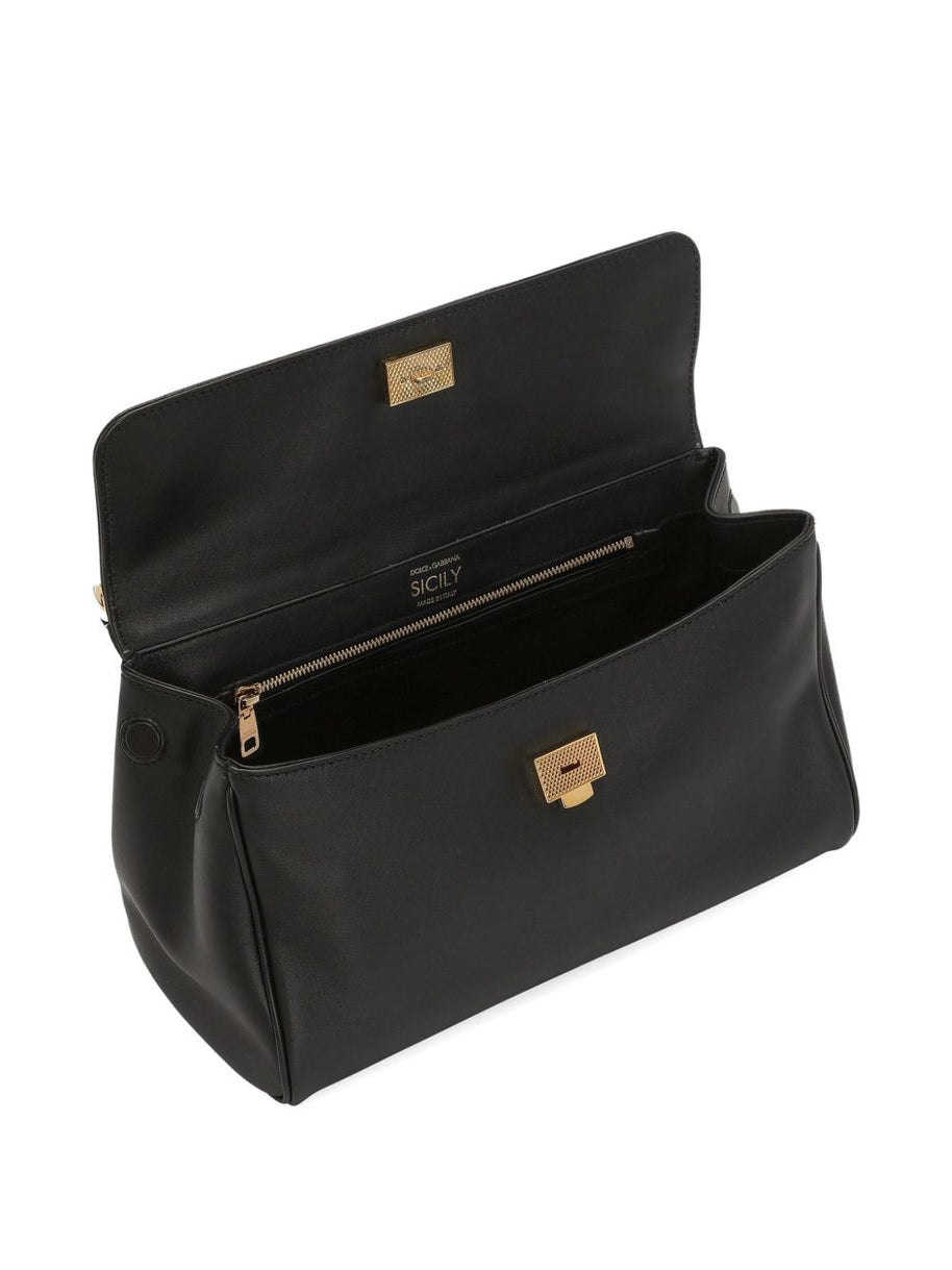 Dolce & Gabbana Sicily Handbag Black