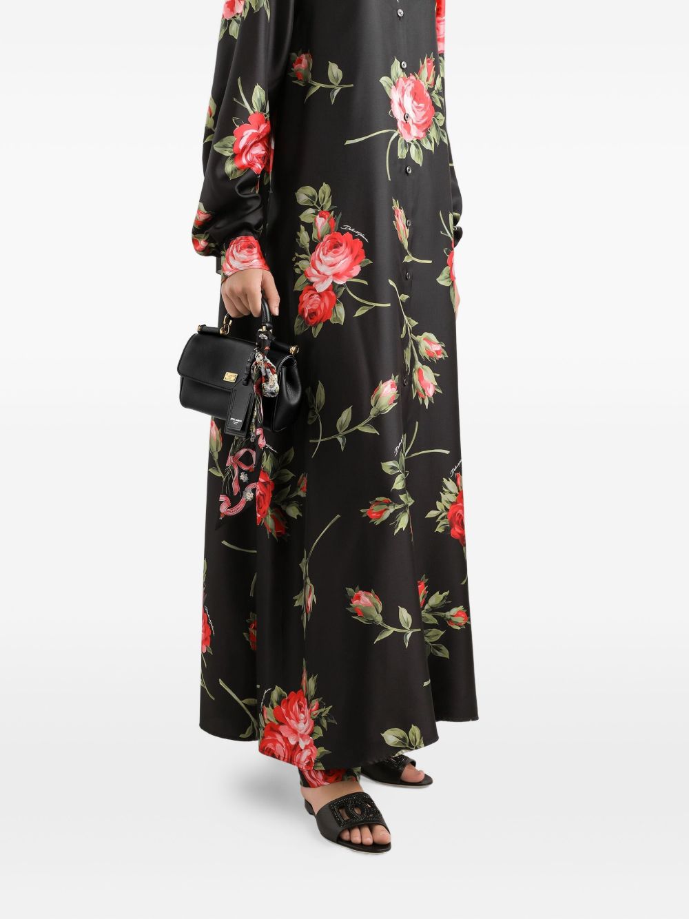 Dolce & Gabbana Sicily Mini Handbag Black