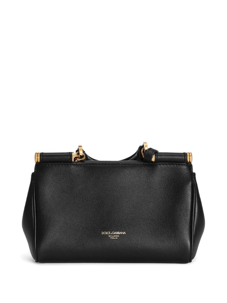 Dolce & Gabbana Sicily Mini Handbag Black