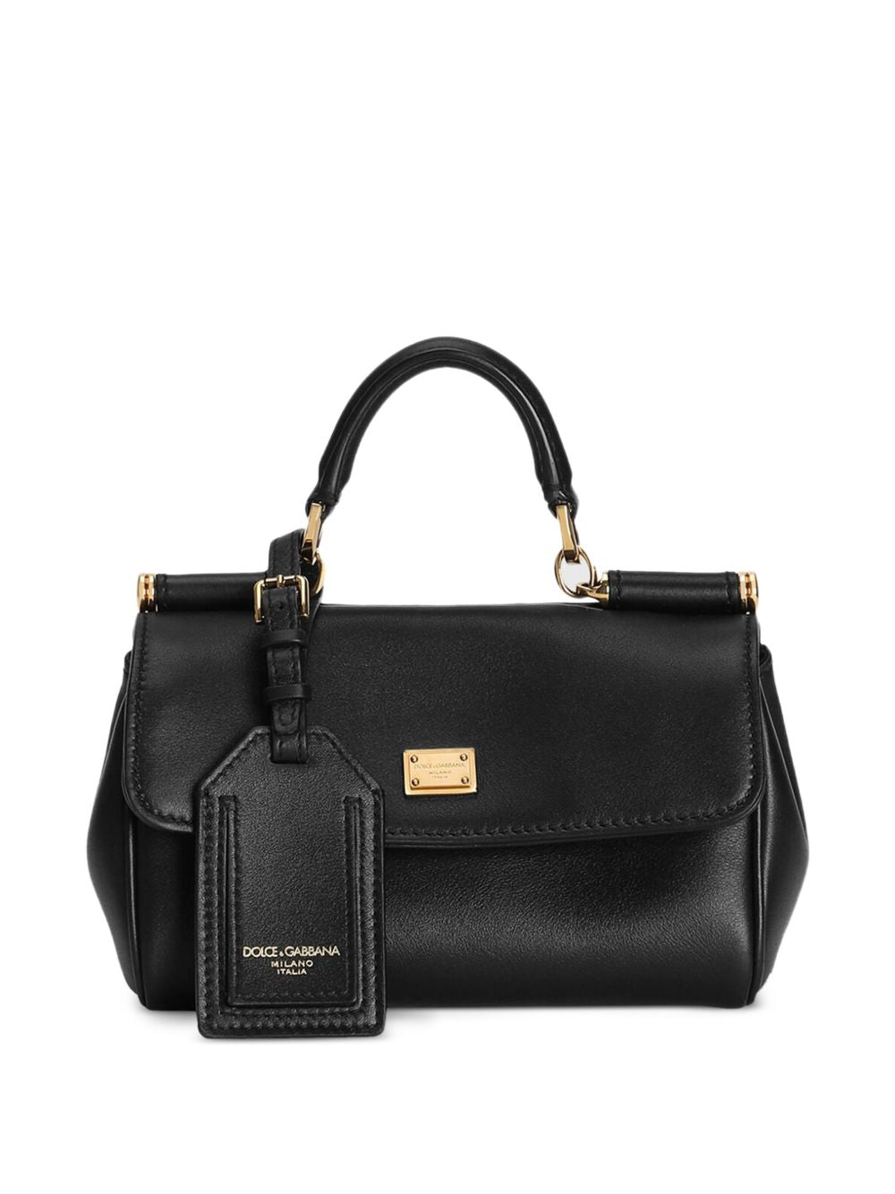 Dolce & Gabbana Sicily Mini Handbag Black
