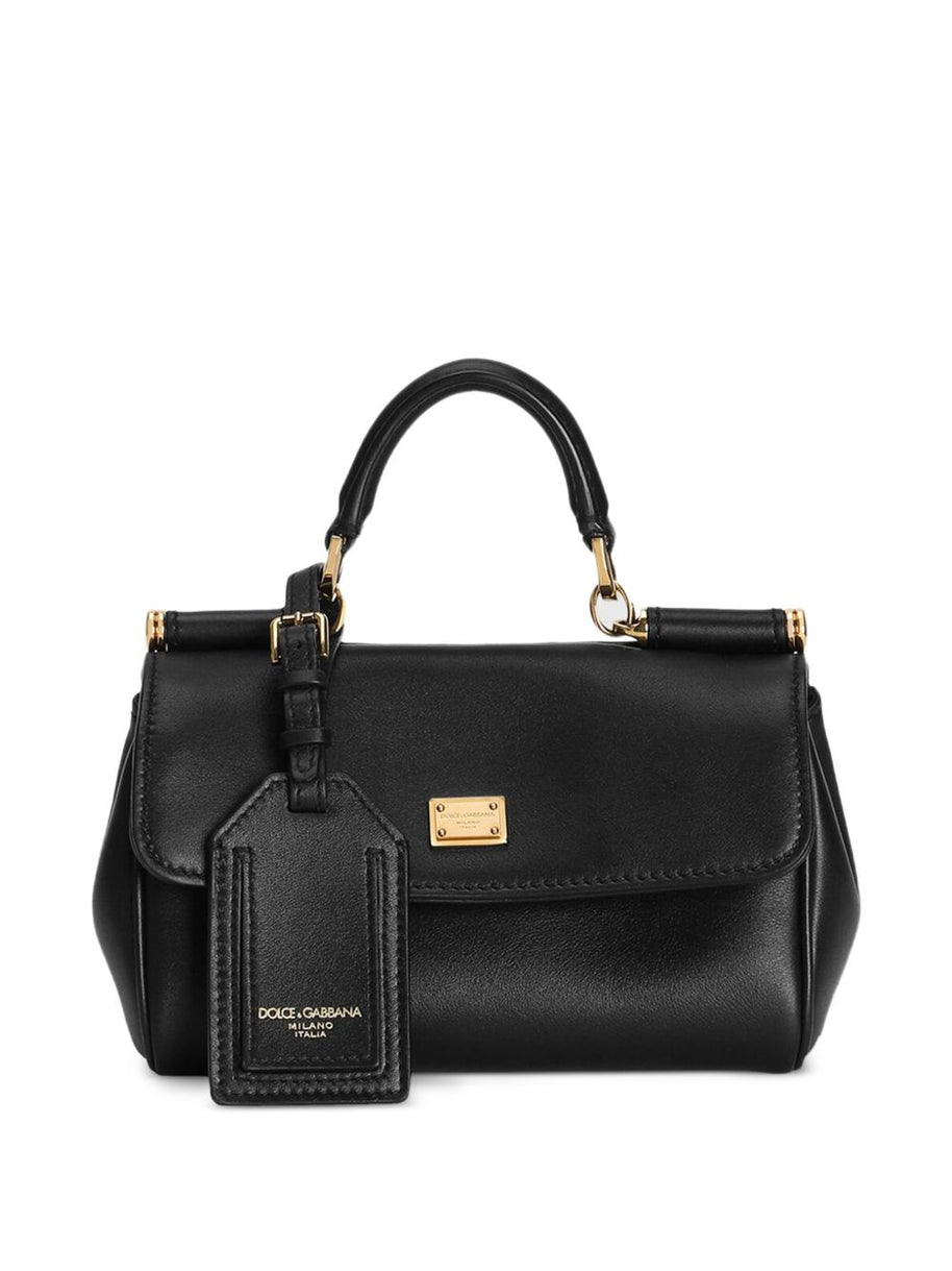Dolce & Gabbana Sicily Mini Handbag Black