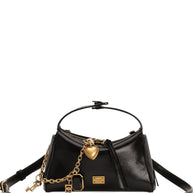 Dolce & Gabbana Charm Detail Handbag Black