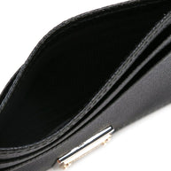 Dolce & Gabbana Leather Credit Card Case Black