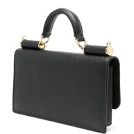 Dolce & Gabbana Leather Mini Handbag Black