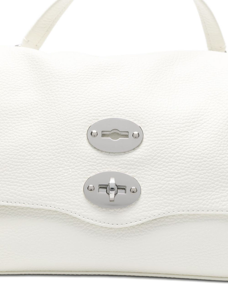 Zanellato Postina Daily Small Leather Handbag White