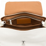 Zanellato Postina Daily Small Leather Handbag White