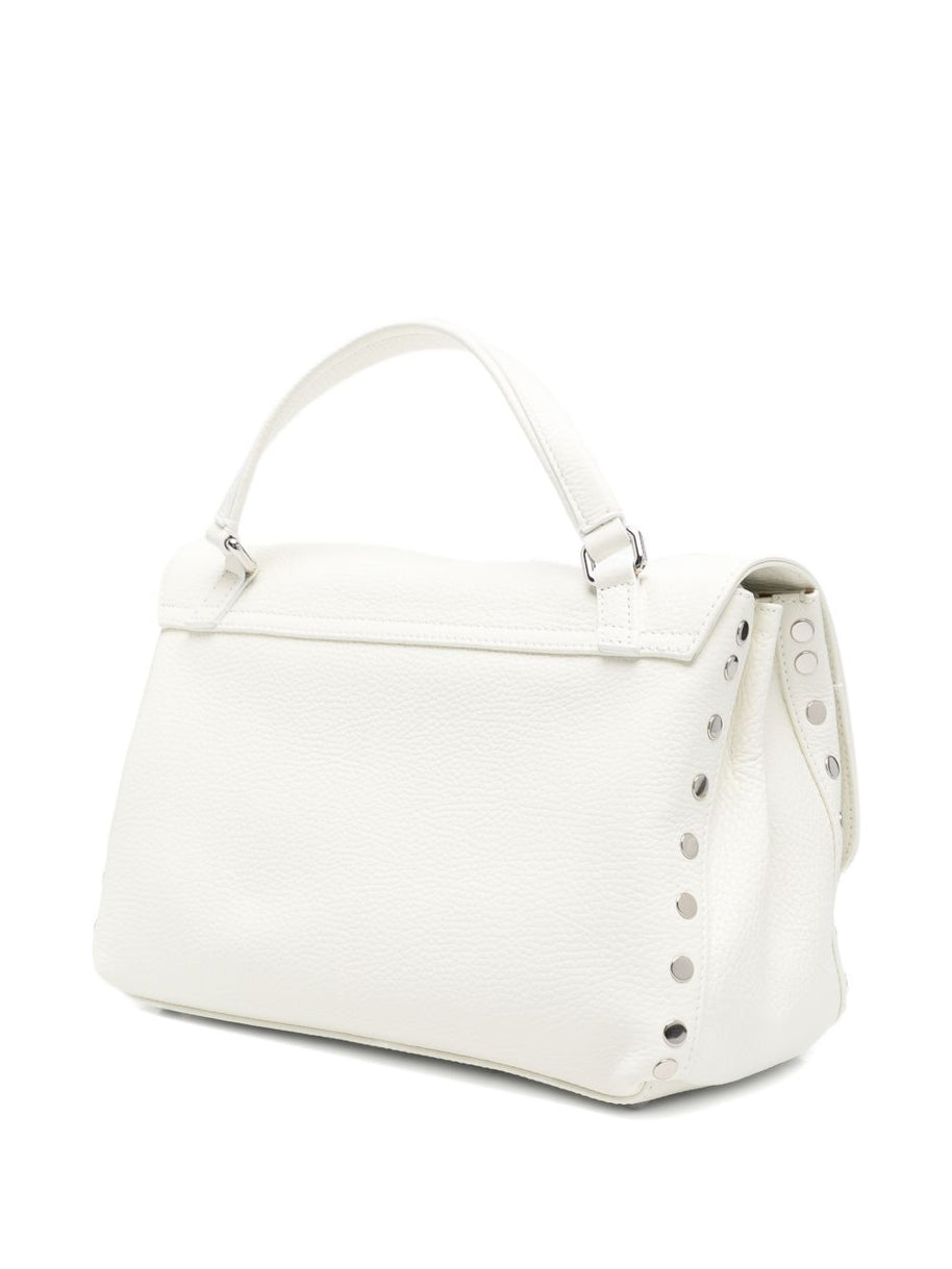 Zanellato Postina Daily Small Leather Handbag White