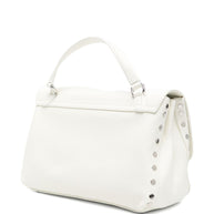 Zanellato Postina Daily Small Leather Handbag White