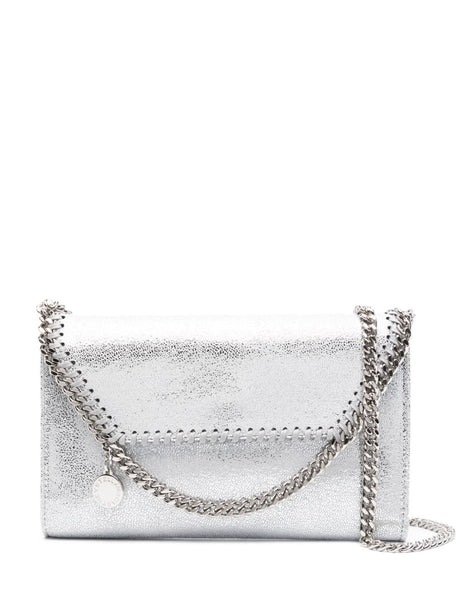 Stella McCartney Falabella Wallet On Chain Silver
