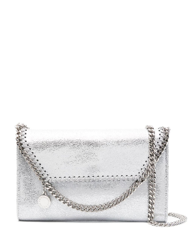 Stella McCartney Falabella Wallet On Chain Silver