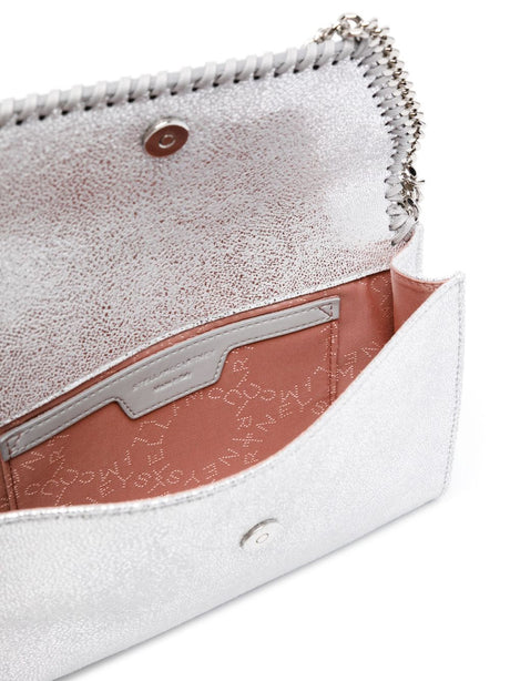 Stella McCartney Falabella Wallet On Chain Silver