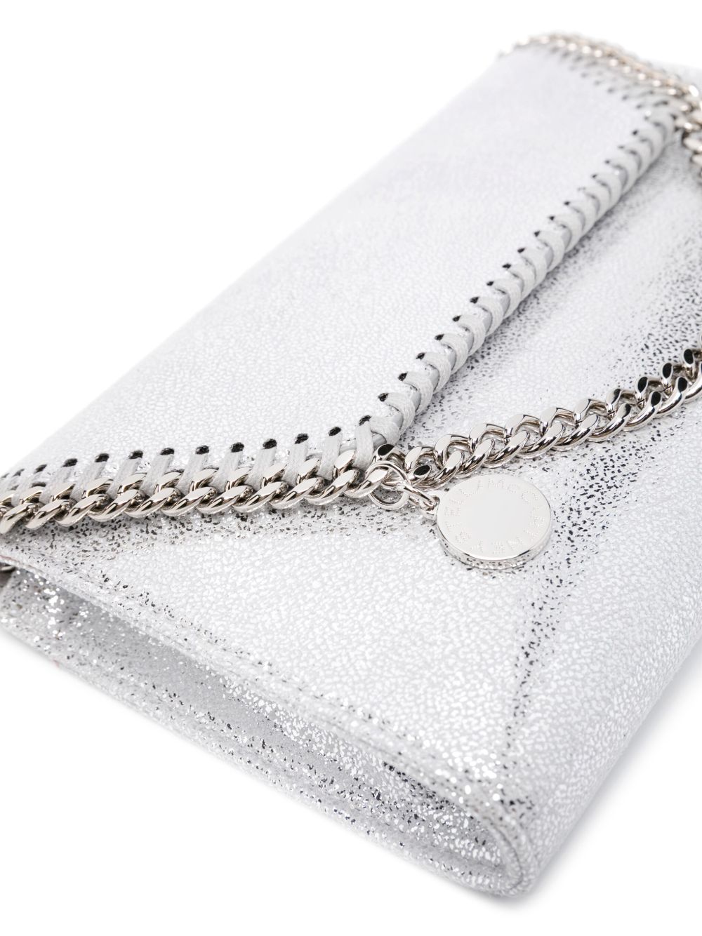 Stella McCartney Falabella Wallet On Chain Silver