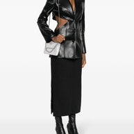 Stella McCartney Falabella Wallet On Chain Silver