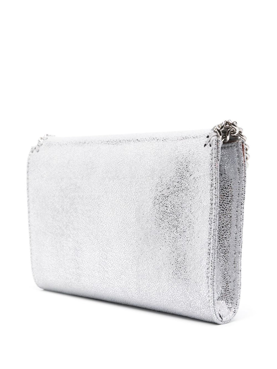 Stella McCartney Falabella Wallet On Chain Silver