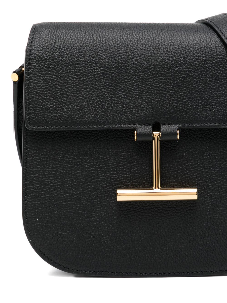 Tom Ford Tara Mini Leather Crossbody Bag Black