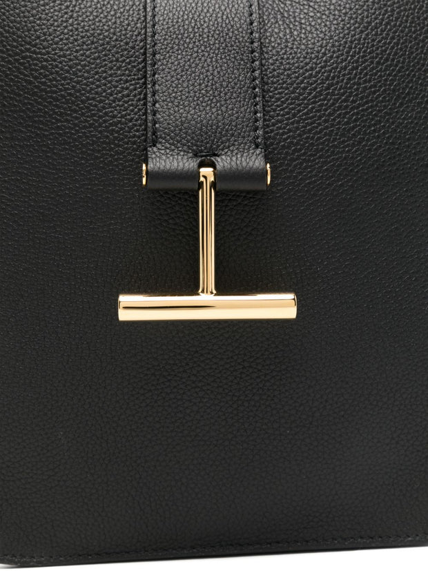 Tom Ford Tara Small Leather Crossbody Bag Black