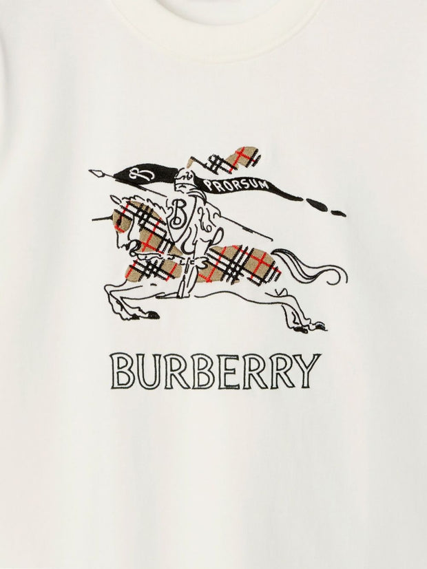 Burberry EKD Cotton T-shirt White
