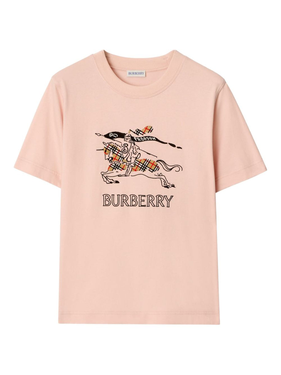 Burberry EKD Cotton T-shirt Lilac