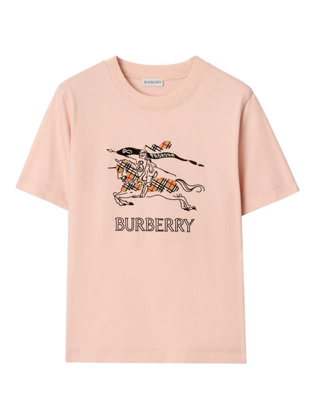 Burberry EKD Cotton T-shirt Lilac