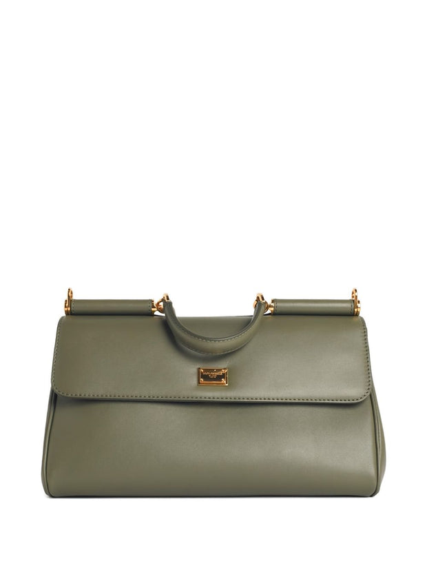 Dolce & Gabbana My Sicily Soft Leather Handbag Green