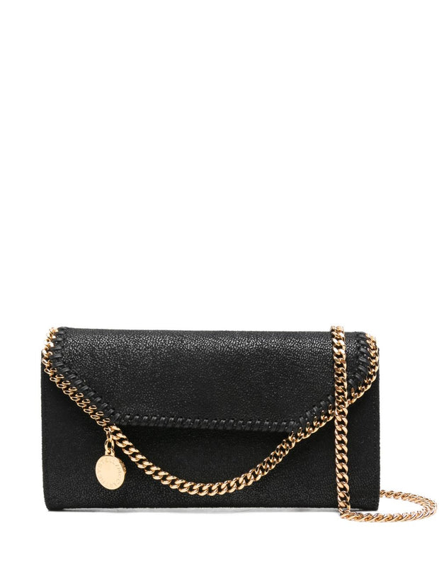 Stella McCartney Falabella Continental Wallet Black