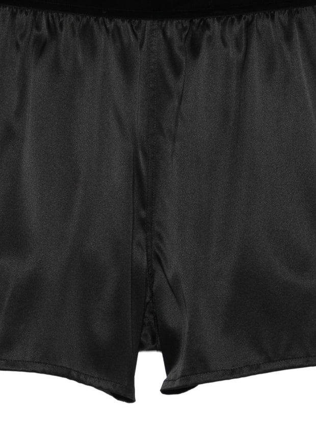 Tom Ford Silk Pajama Shorts Black