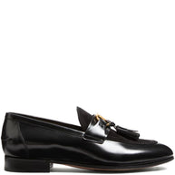 Valentino Garavani Vaniteux Leather Loafers Black