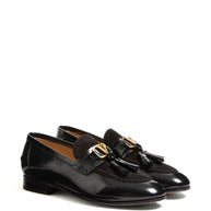 Valentino Garavani Vaniteux Leather Loafers Black