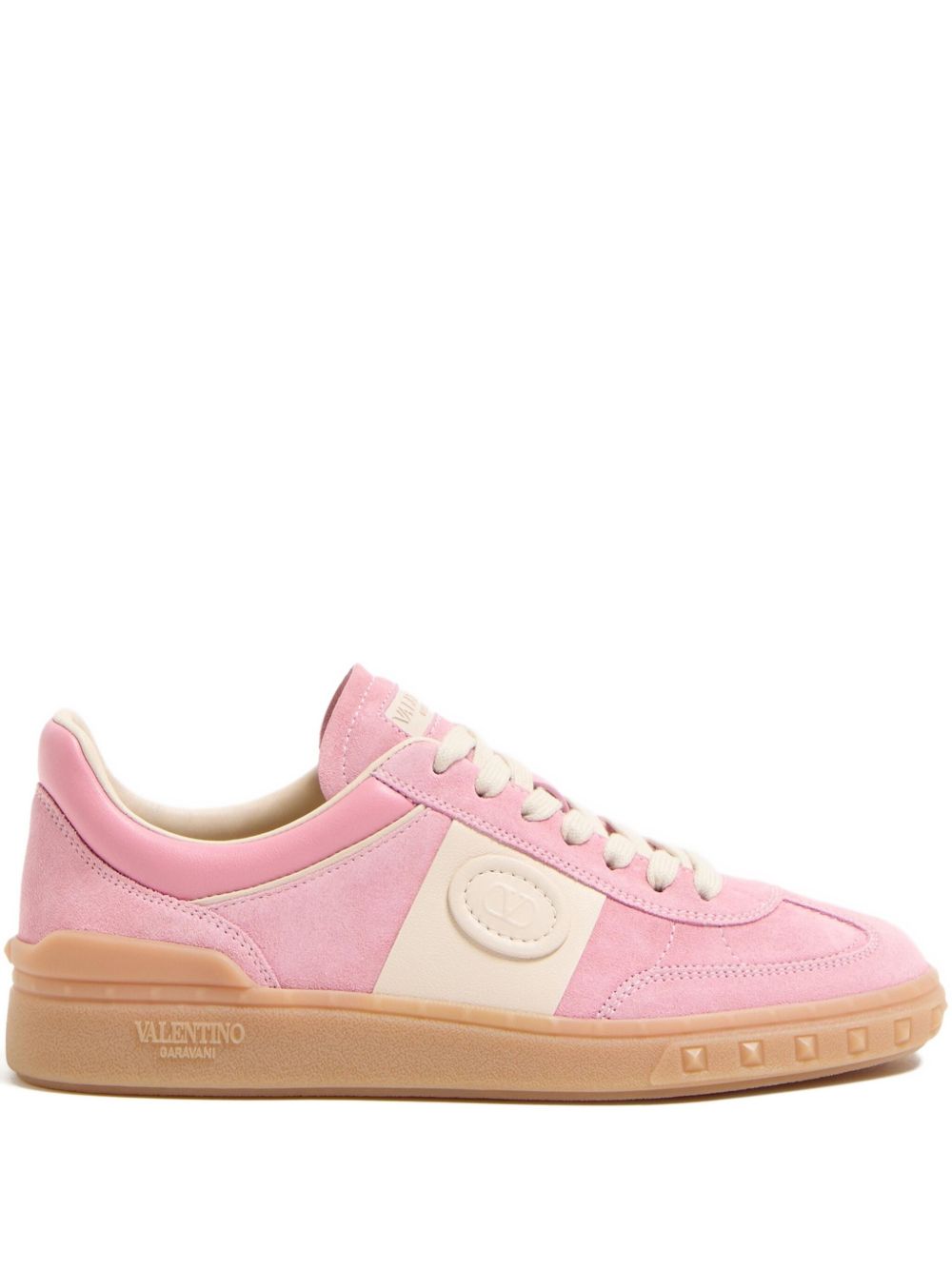 Valentino Garavani Upvillage Leather Sneakers Pink