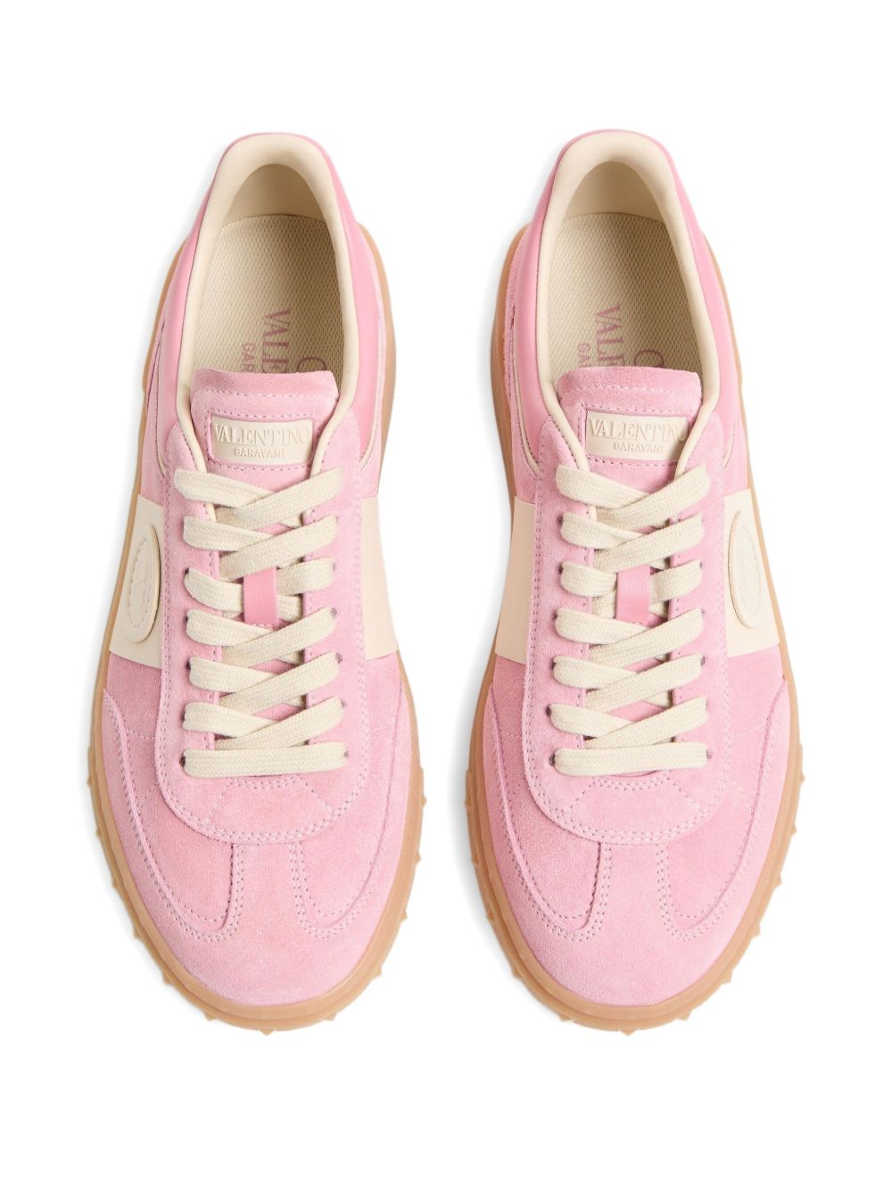 Valentino Garavani Upvillage Leather Sneakers Pink