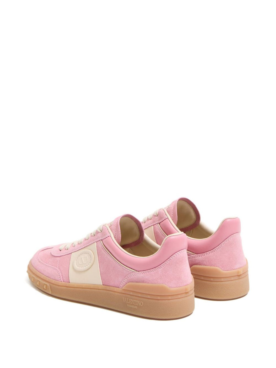 Valentino Garavani Upvillage Leather Sneakers Pink