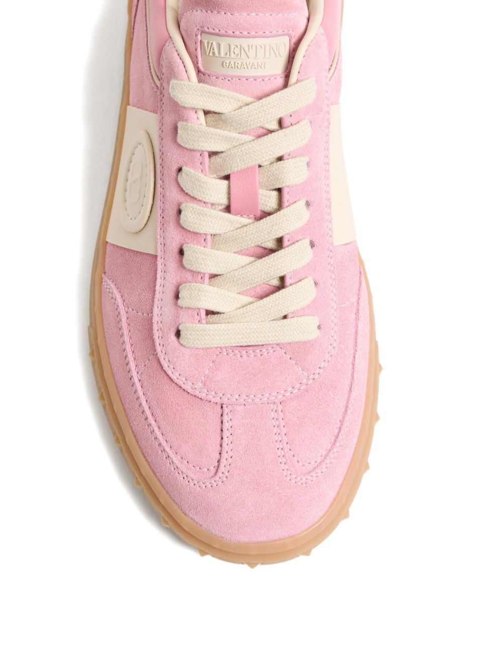 Valentino Garavani Upvillage Leather Sneakers Pink