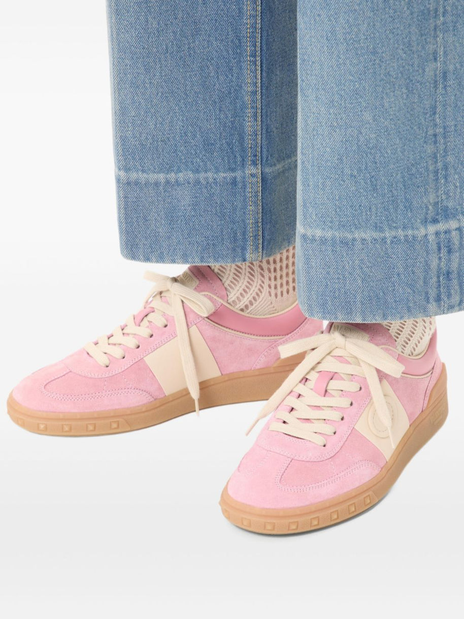 Valentino Garavani Upvillage Leather Sneakers Pink
