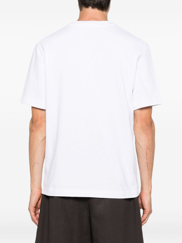 JACQUEMUS Logo Cotton T-shirt White