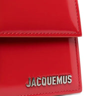 JACQUEMUS Le Bambino Leather Handbag Red